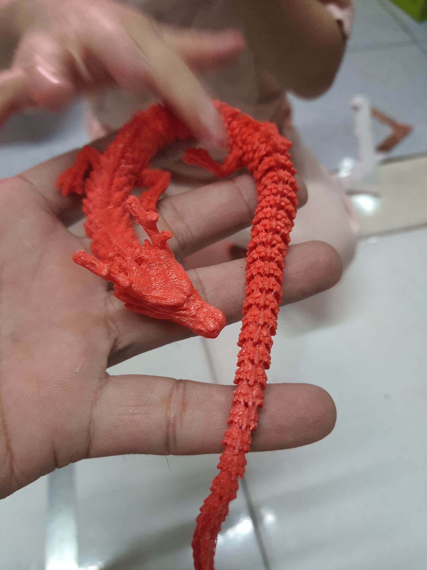 rồng khóp in 3d phong thủy.