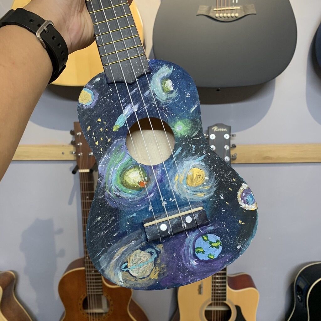 (RẺ VÔ ĐỊCH) ĐÀN UKULELE SOPRANO-CONCERT GALAXY HT