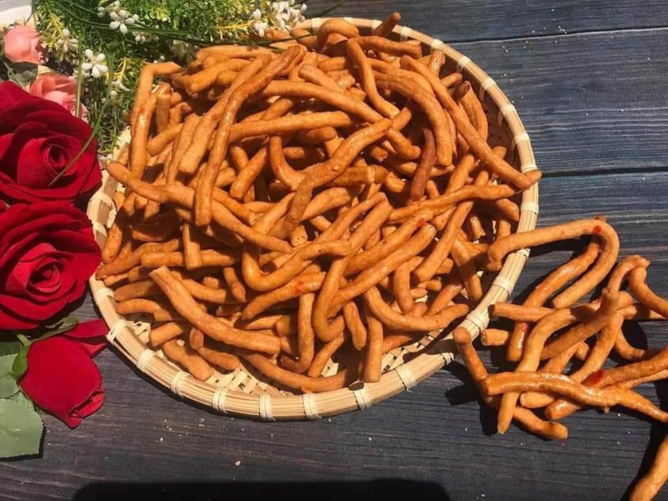 Bánh que củi sốt bơ cay 1kg