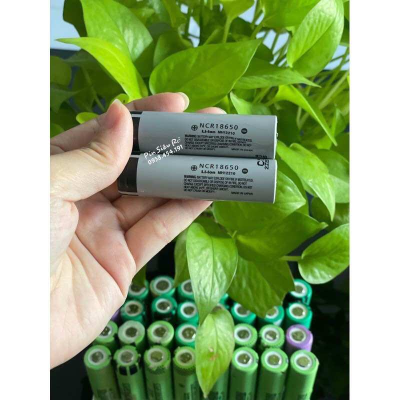 Combo 10 viên pin panasonic cũ trên 3.5V