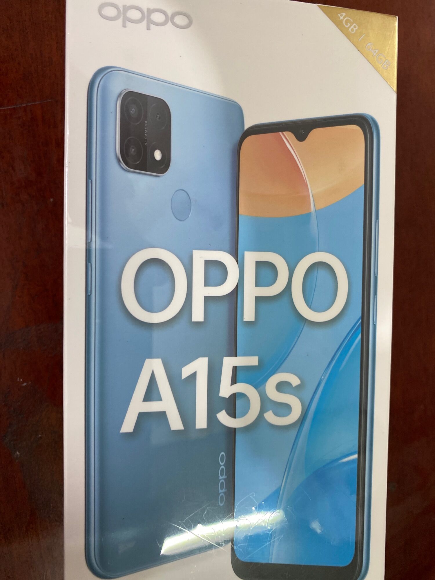 Oppo a15s 4/64 màu đen nguyên seal