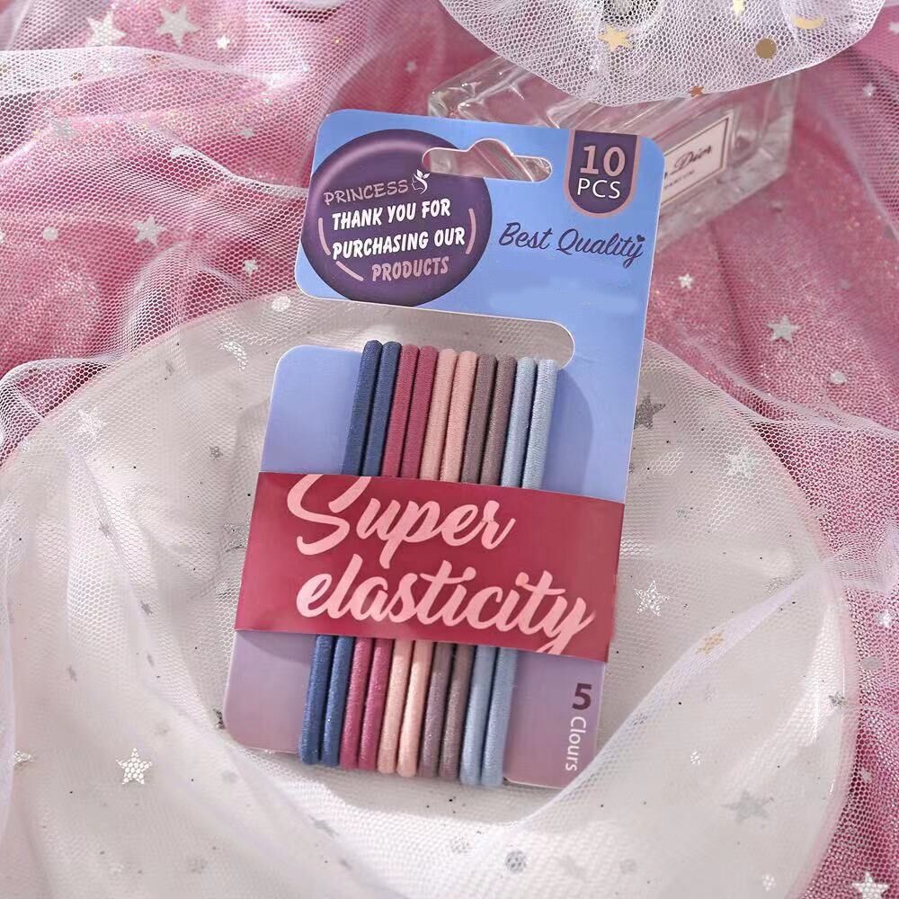 Set 10 dây thun màu sắc Super Elasticity