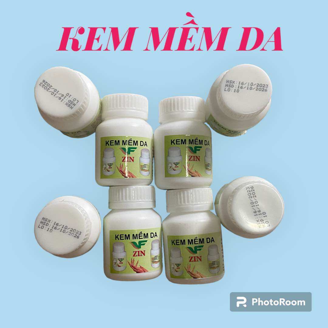 Kem làm mềm da hũ nhỏ, mềm da làm móng tay chân