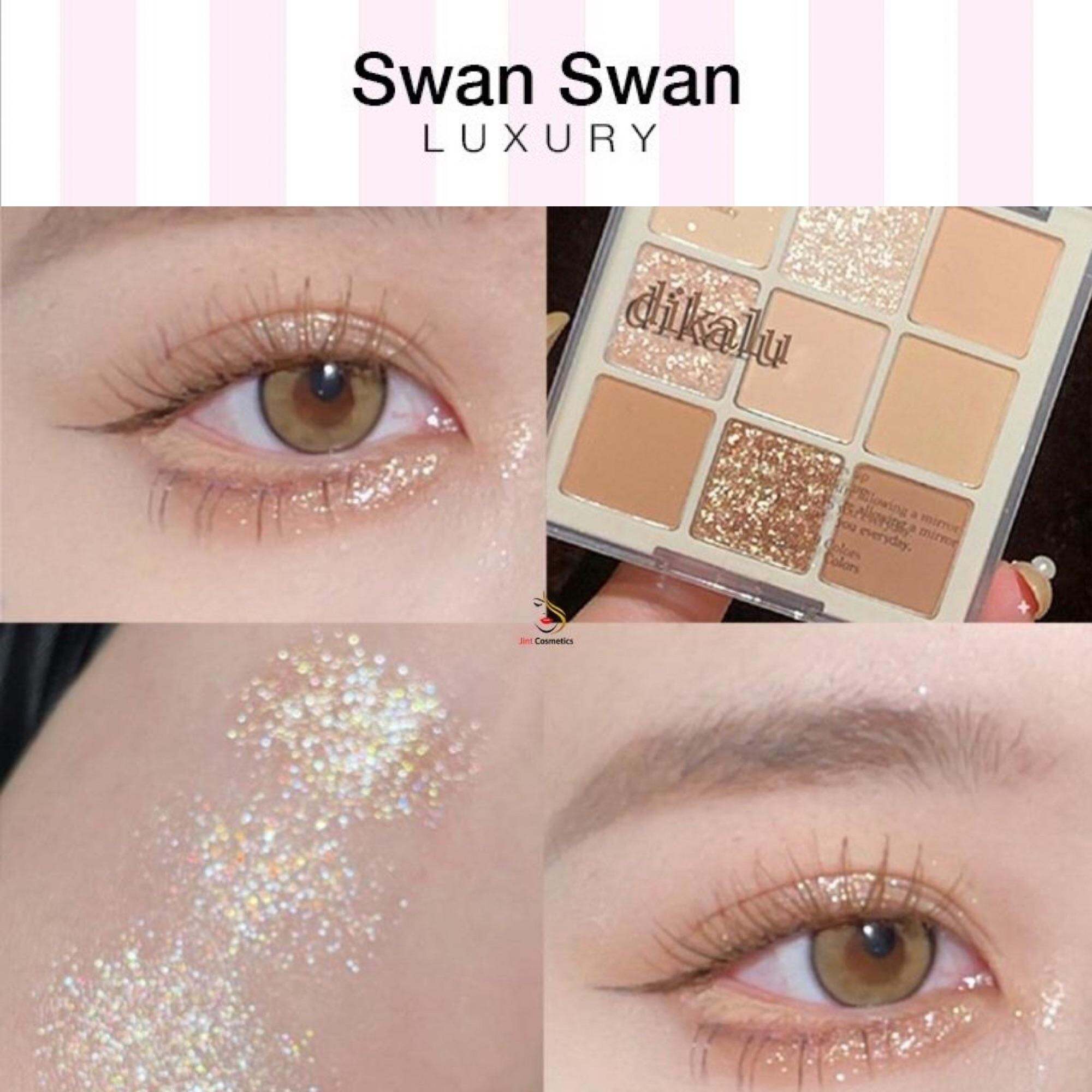 Bảng Phấn Mắt Dikalu 9 Ô Tone Nude