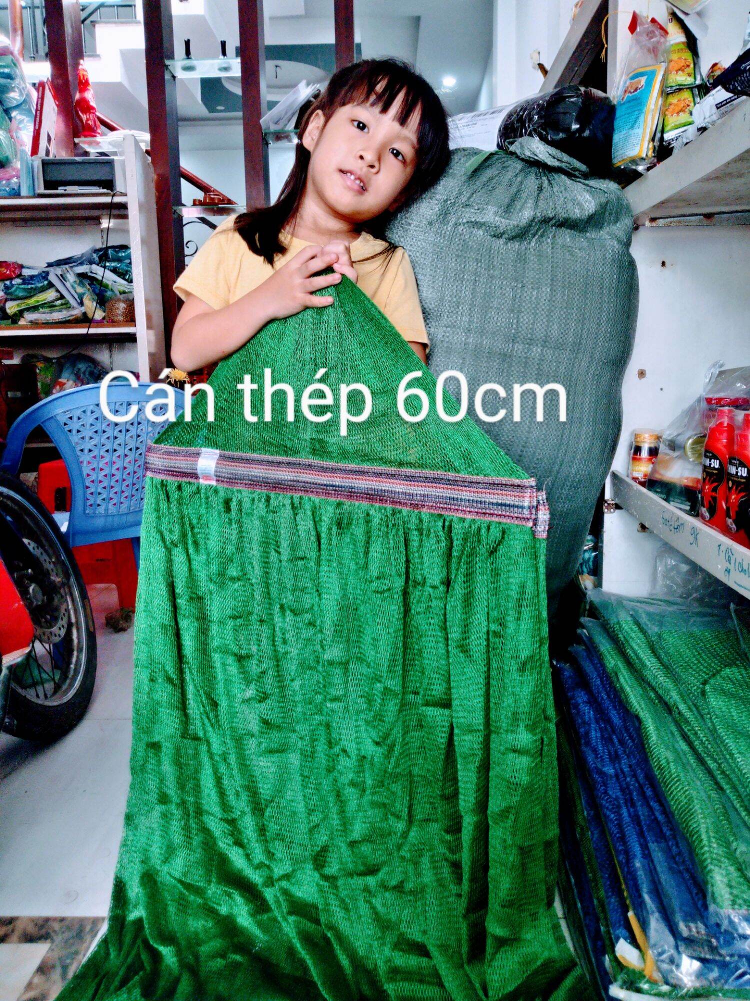 Võng lưới  khổ rộng  cán thép  60cm