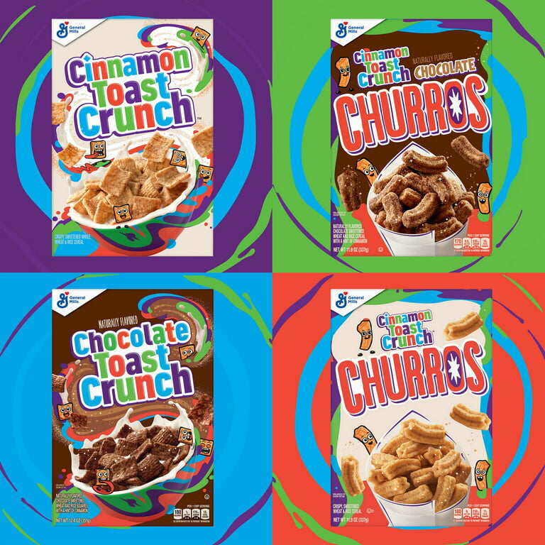 Original Cinnamon Toast Crunch Breakfast Cereal 340g
