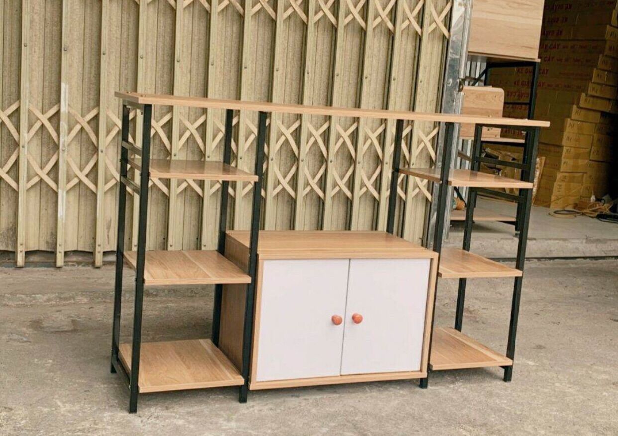 kệ lò vi sóng đôi