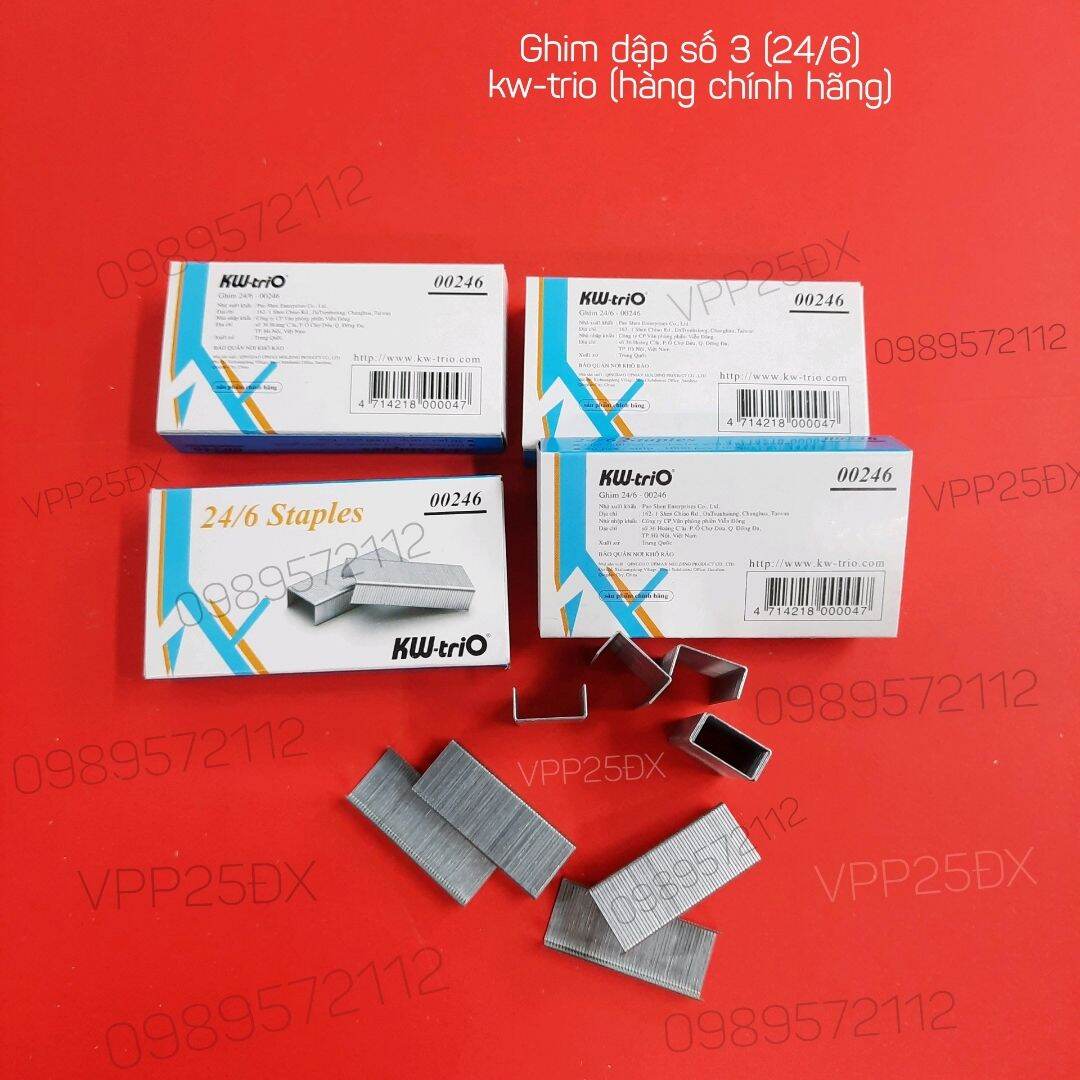 Ghim dập số 3 KW-trio.hàng chính hãng
