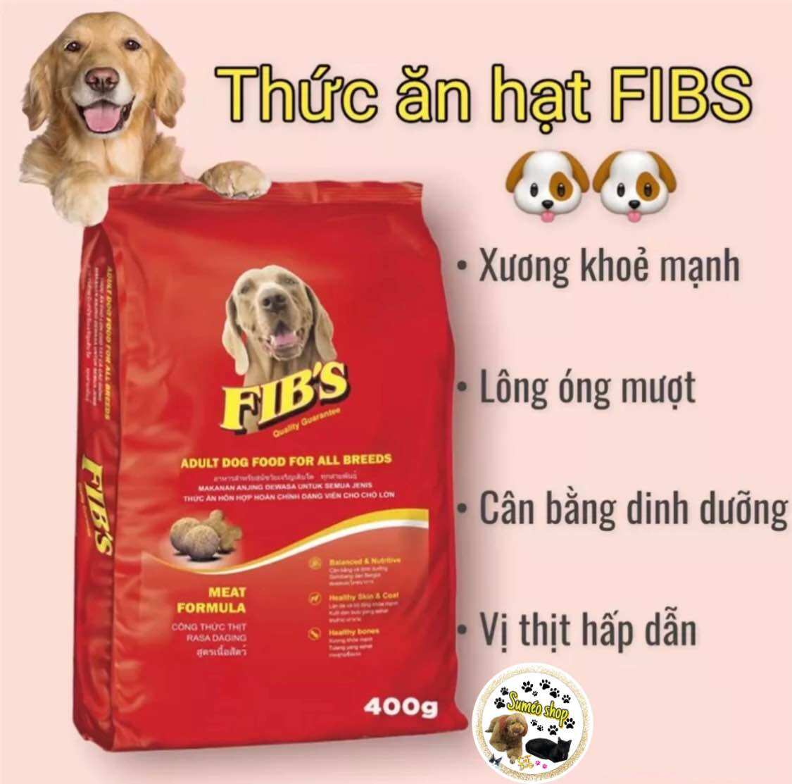 Hạt fib's cho chó mọi lứa tuổi