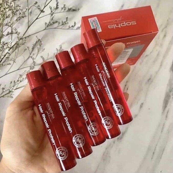 PROTEIN THUỶ PHÂN SOPHIA PHỤC HỒI CHO MÁI TÓC ( lẻ 1 lọ ) 13ml