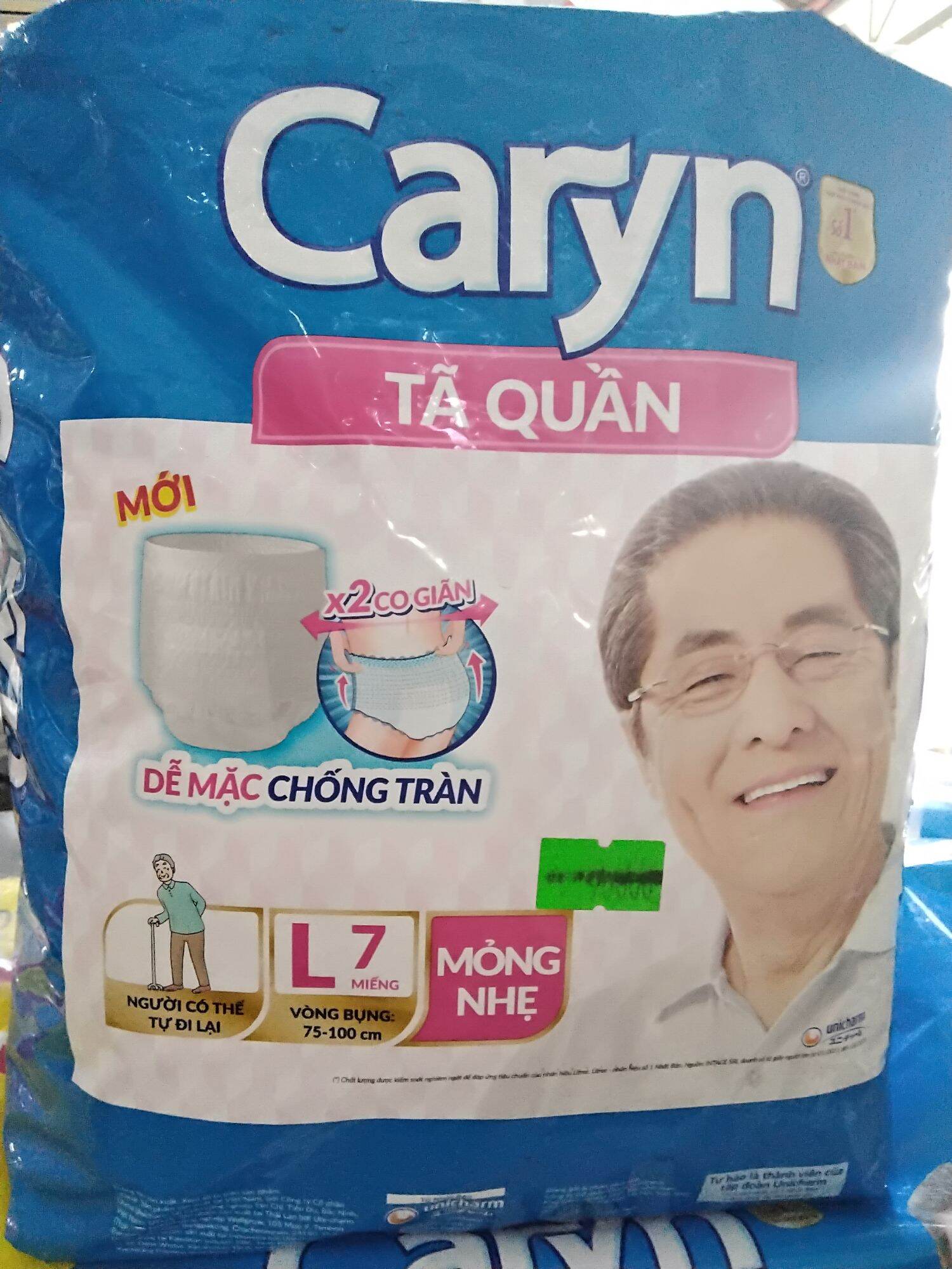 Tã quần caryn l7 miếng