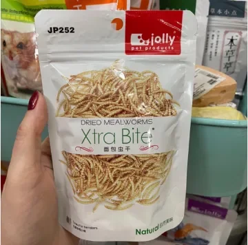 Snack Sâu Sấy Alice Dried Mealworms Xtra Bite cho Hamster | Thú Nhỏ
