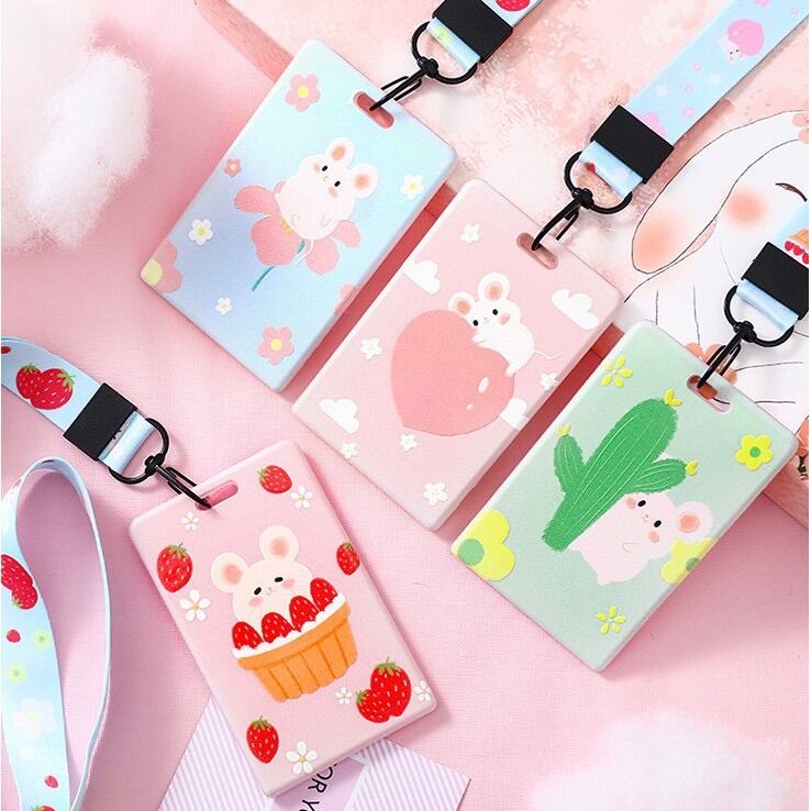 Thẻ đeo bảng tên nhân viên văn phòng, phong cách hàn quốc siêu bền nhựa cao cấp CHIPCHIPGIADUNG The deo bang ten hoc sinh sinh vien nhan vien van phong de thương Chipchipgiadung