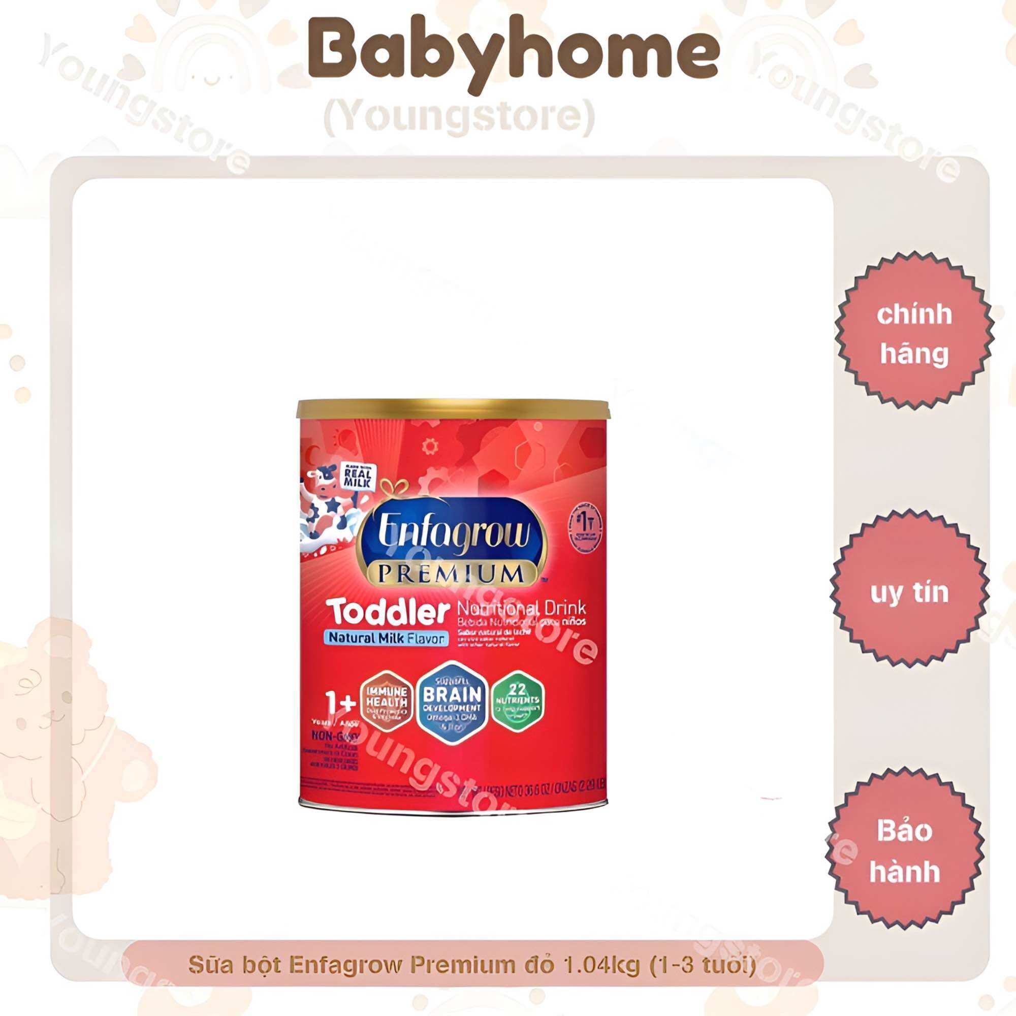Sữa bột enfagrow toddler 1.04kg mỹ mẫu mới date 5/2025