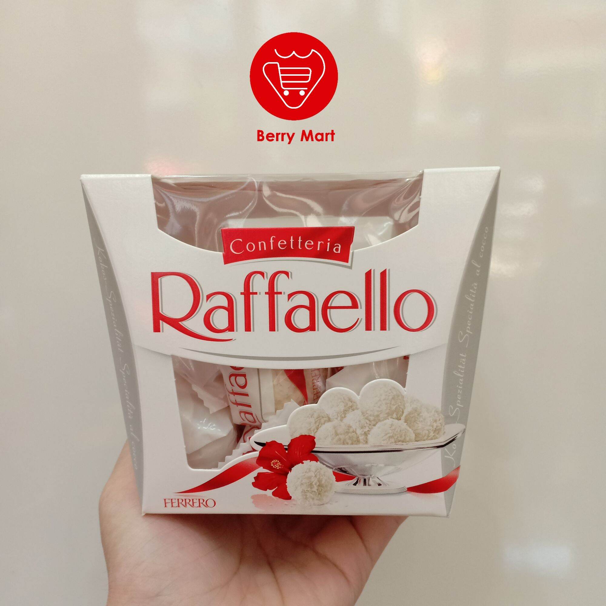 Kẹo sô-cô-la phủ dừa ferrero raffaello150g