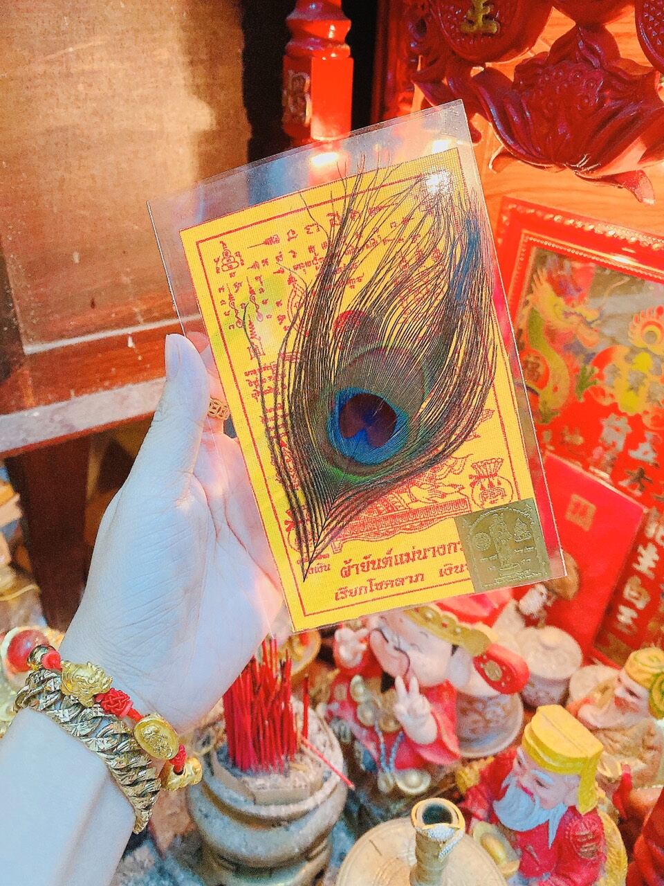Combo Lông Công May Mắn Thái Lan