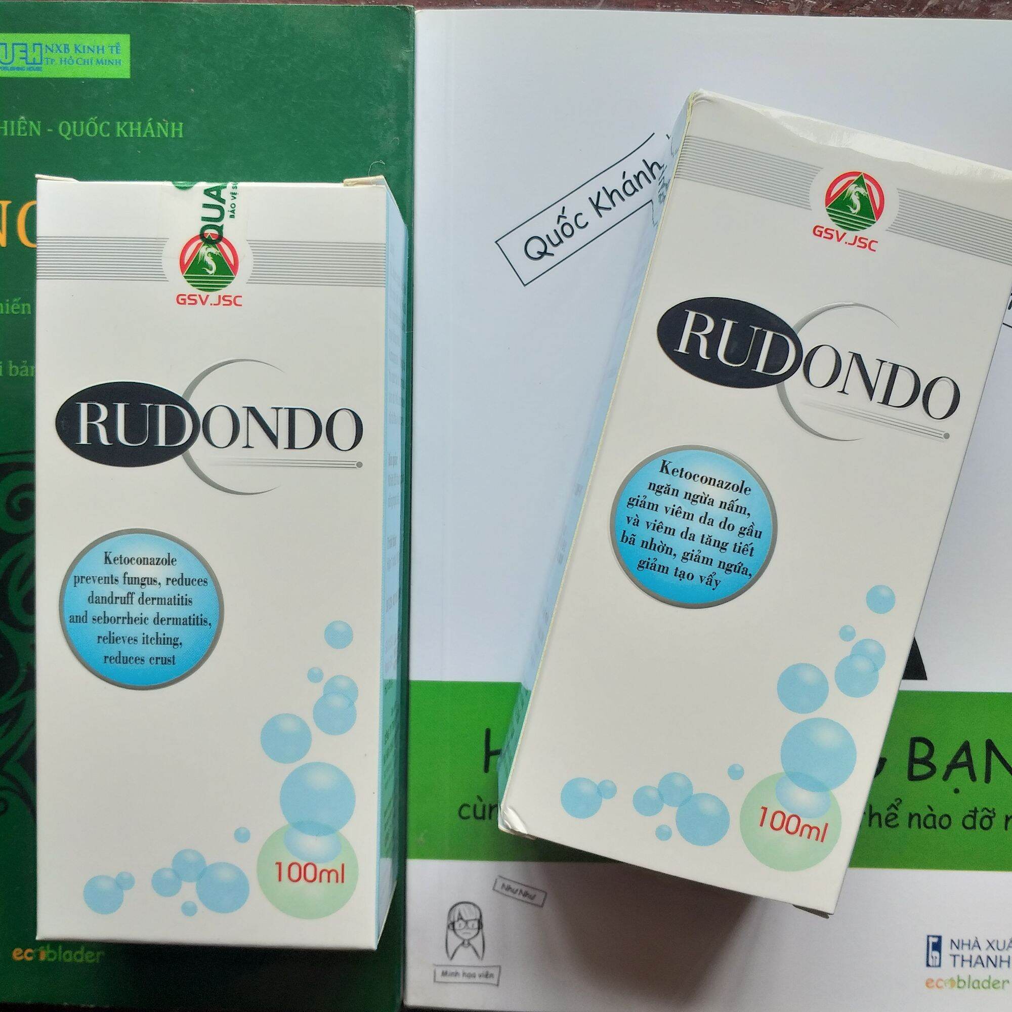 Dầu tắm gội Rudondo gsv 120ml
