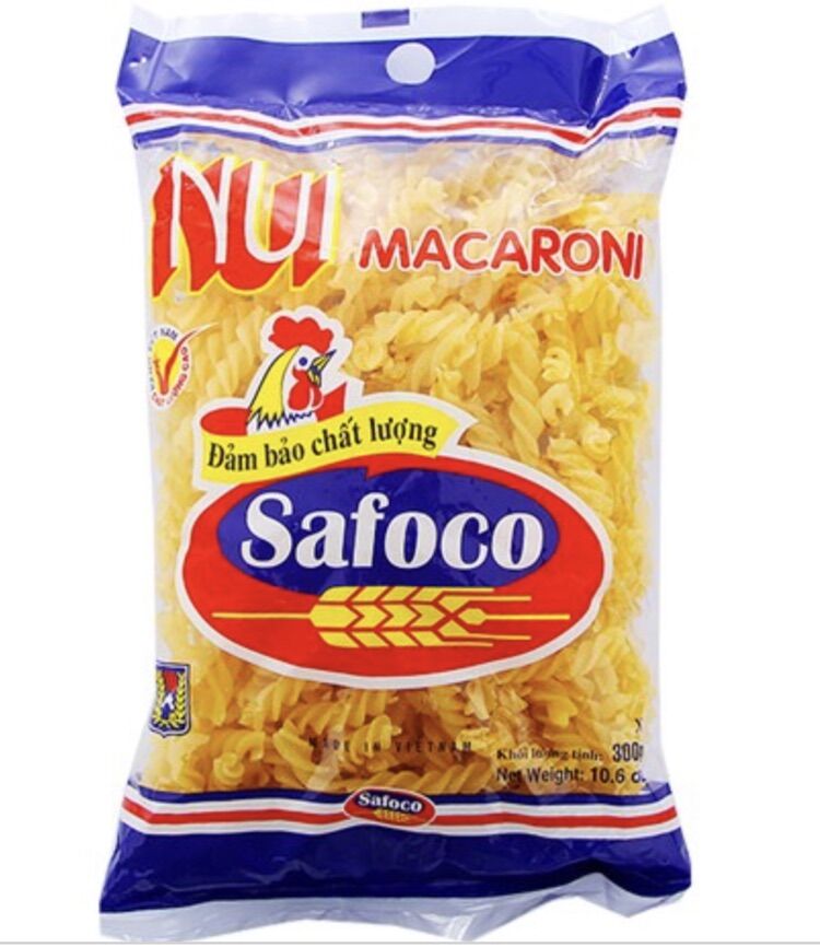 COMBO 3 GÓI NUI XOẮN SAFOCO 300gram