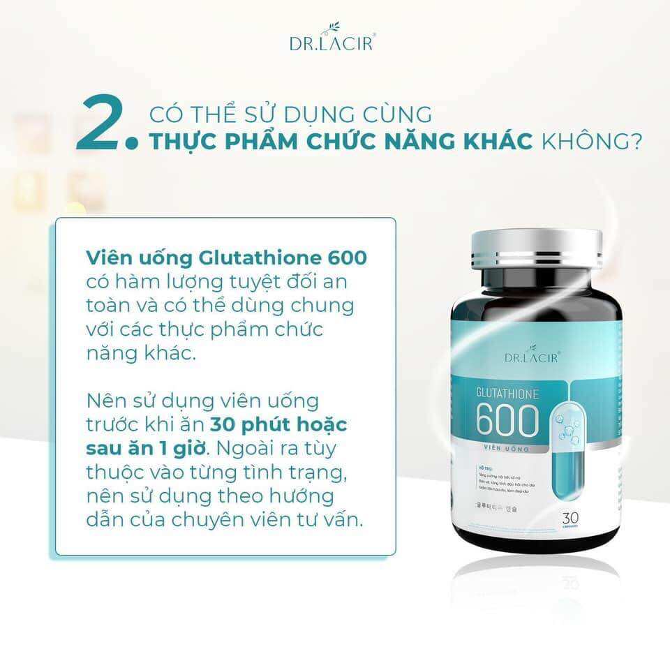 VIÊN UỐNG GLUTATHION 600