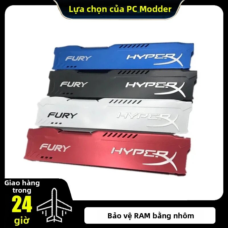 Bộ Tản Nhiệt Bộ Nhớ Máy Tính Cho RAM DDR2/DDR3/DDR4, Chất Liệu Nhôm, 4 Màu Có Sẵn - Áo Giáp RAM Giá 137,000 Đồng*Miễn phí vận chuyển