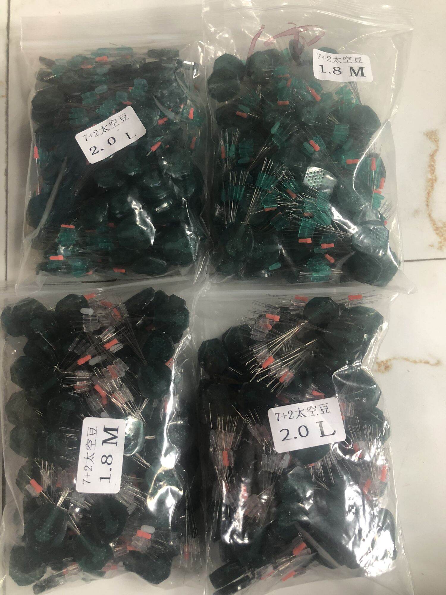 Combo 3c,5c,10c  Hạt chặn phao Câu đài Silicon cao cấp