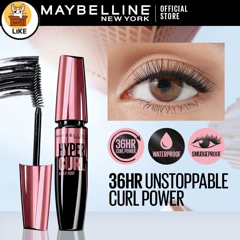 Mascara Maybelline Không Lem Không Trôi 36h Dày Và Dài Mi