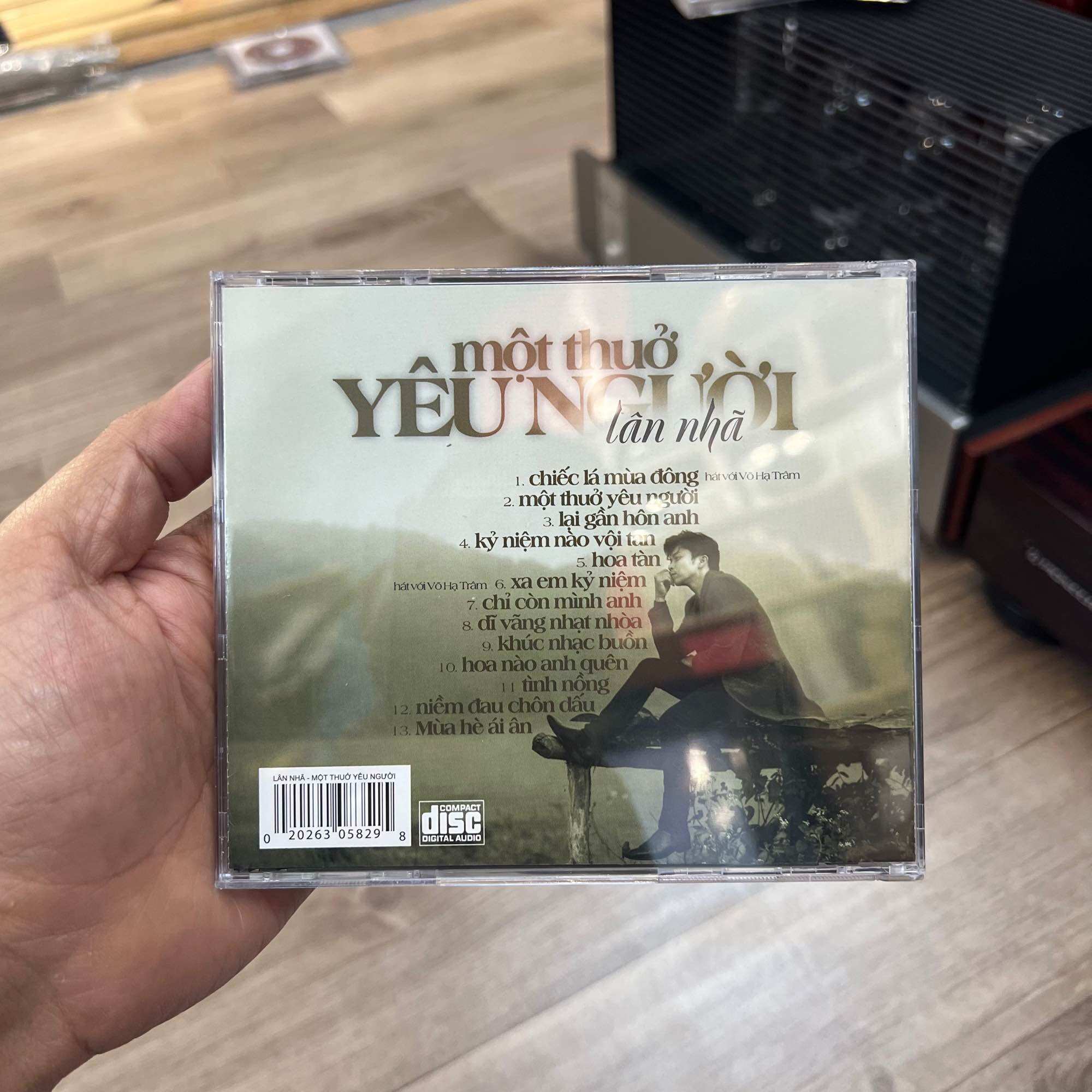 Đĩa CD Lân Nhã - Một thuở yêu người
