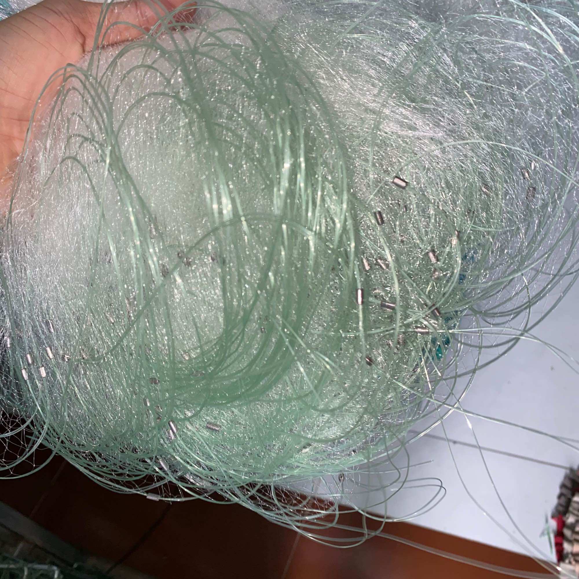 Tay 45/50m lưới lòng tong bắt cá suối cá nhỏ...