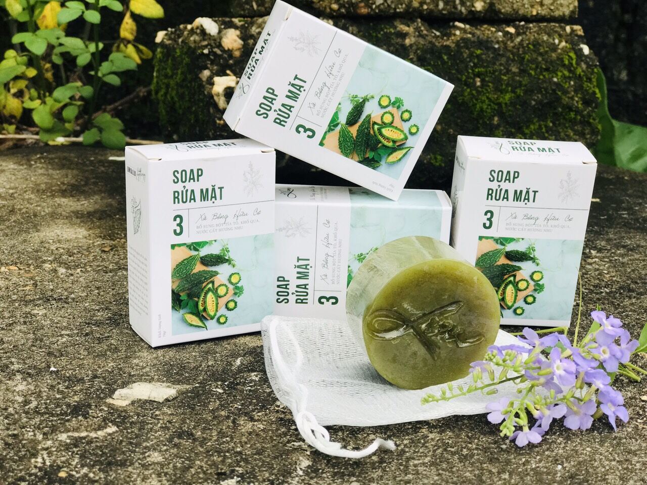 Soap rửa mặt - rửa mặt tự nhiên- xà bông hữu cơ