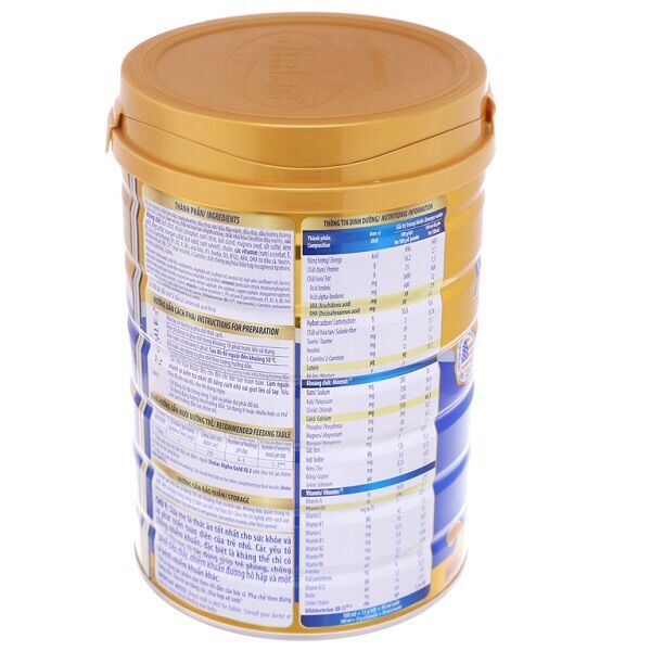 Sữa bột Alpha IQ Gold số 2 800g - mẫu mới date mới
