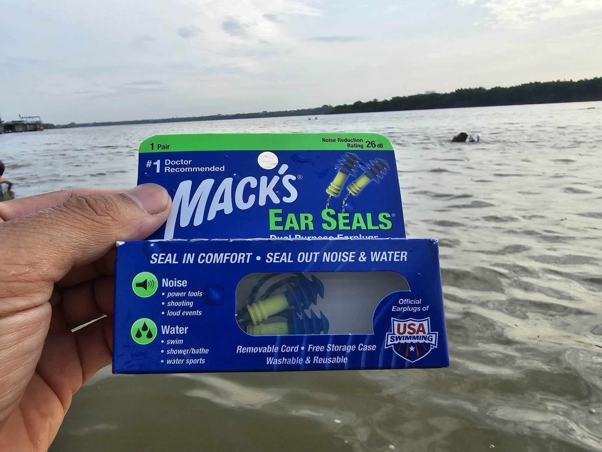Nút tai bơi lội Mark Ear Seals siêu êm, siêu bền chống nước vào tai
