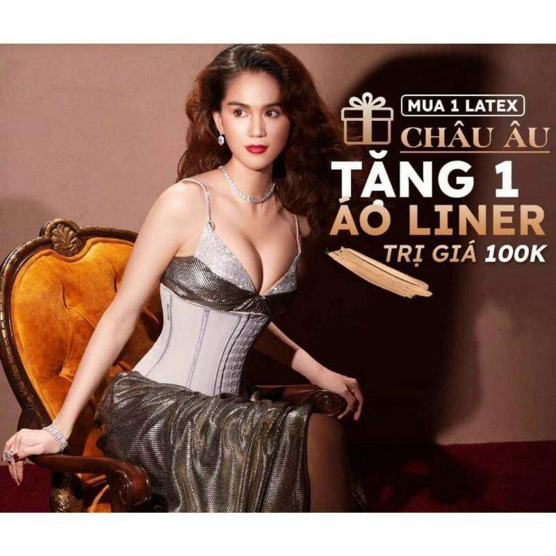 Latex corset chuẩn, gen định hình bụng 25 xương , 25cm, 27 cm