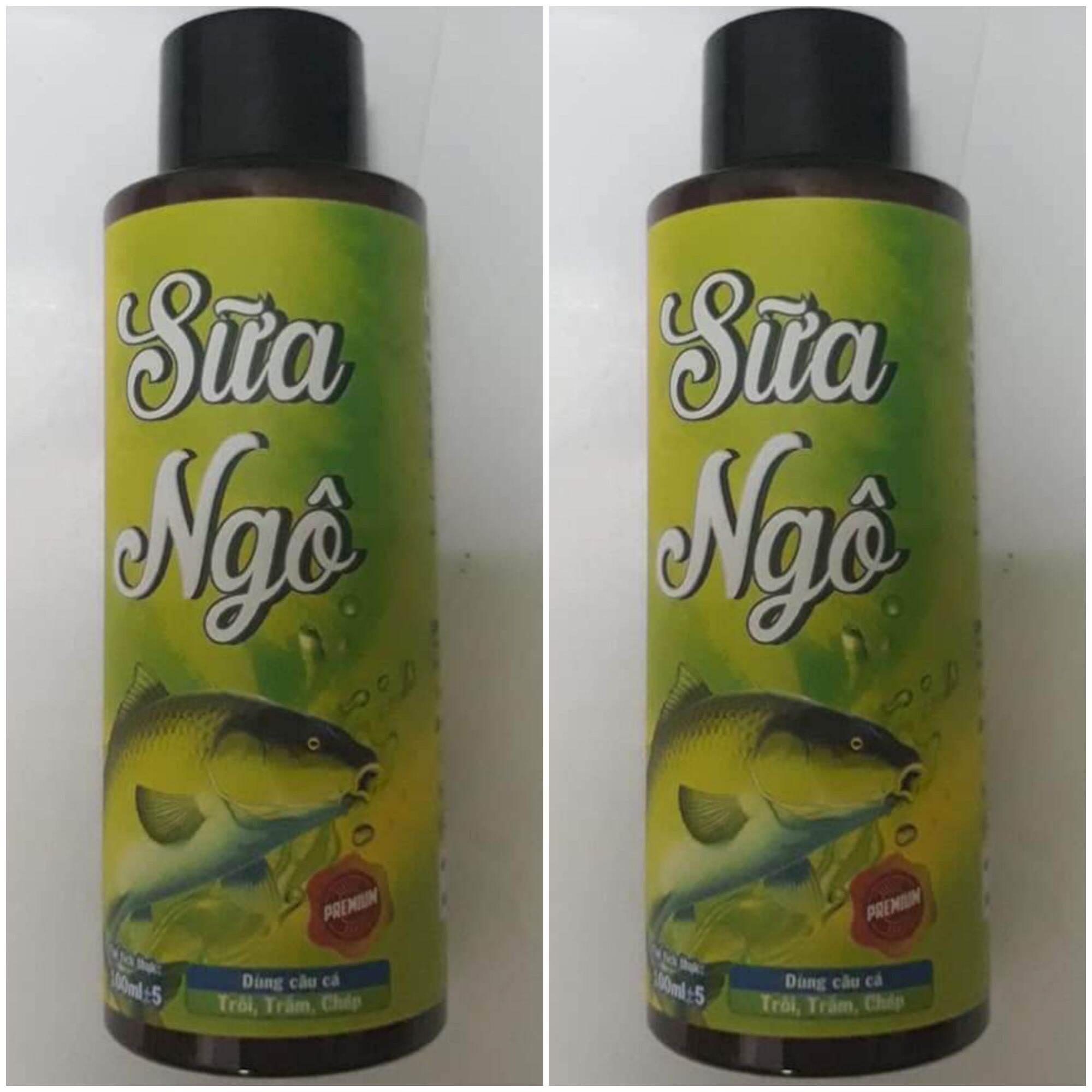 Tinh Mùi SỮA NGÔ (gồm 2lọ)_Mồi Phú Thành _Chuyên dùng để câu Cá Trắm,Chép,Trôi