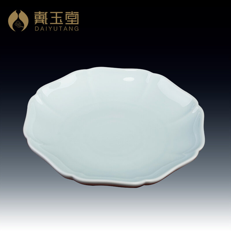 Daiyutang Đĩa Hoa Quả Cúng Phật Đĩa Hoa Quả Tượng Phật Quan Âm Bồ Tát Thờ Cúng Gia Dụng Trước Phật Đĩa Cúng Phật Đĩa Cúng Phật Đồ Trang Trí Gốm Sứ