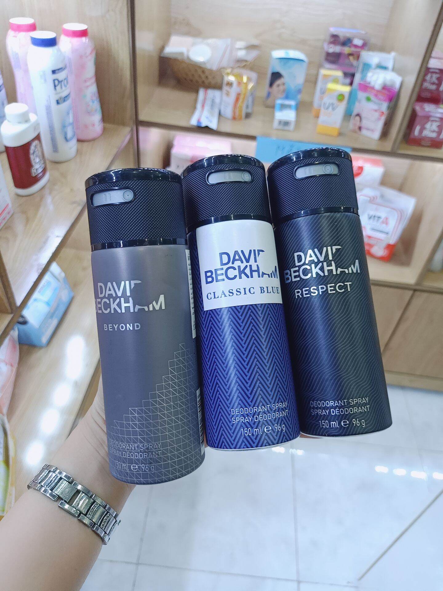 Xịt body khử mùi david beckham thái lan