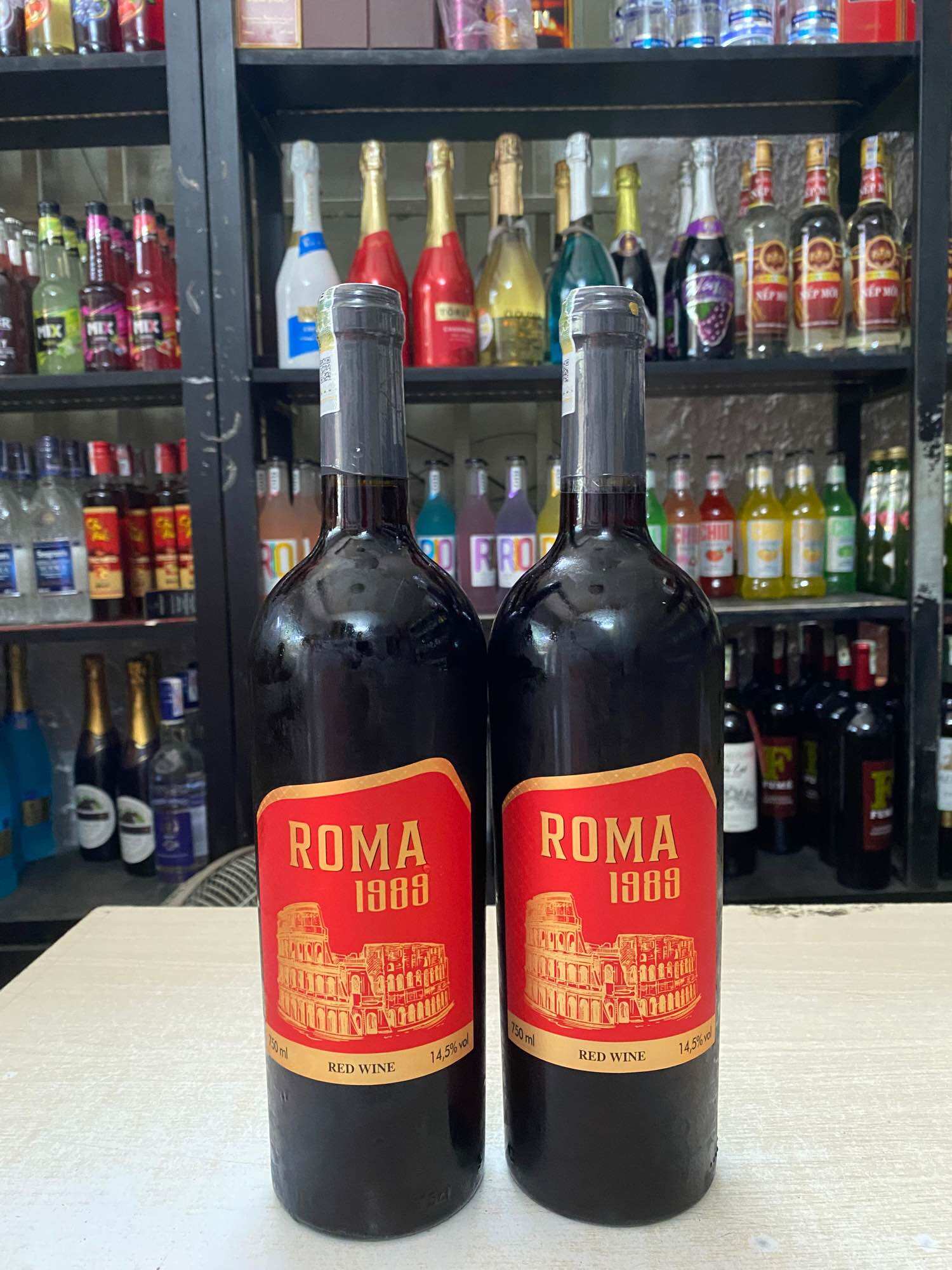 Vang Đỏ ROMA 1989 14.5% 750ml