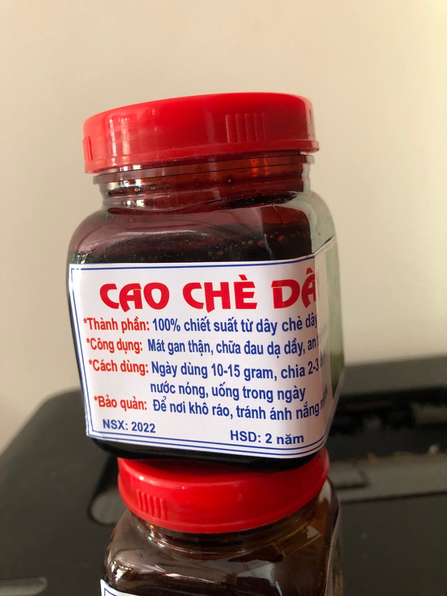 Cao chè vằng 200g