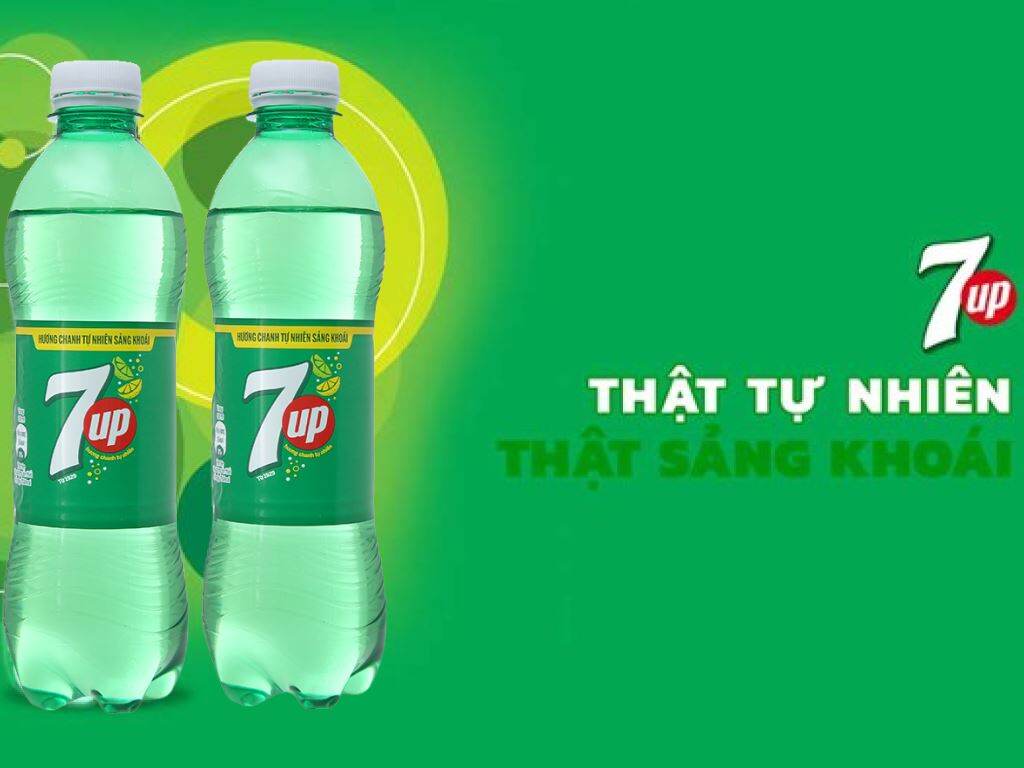 6 Chai nước ngọt 7up, pepsi