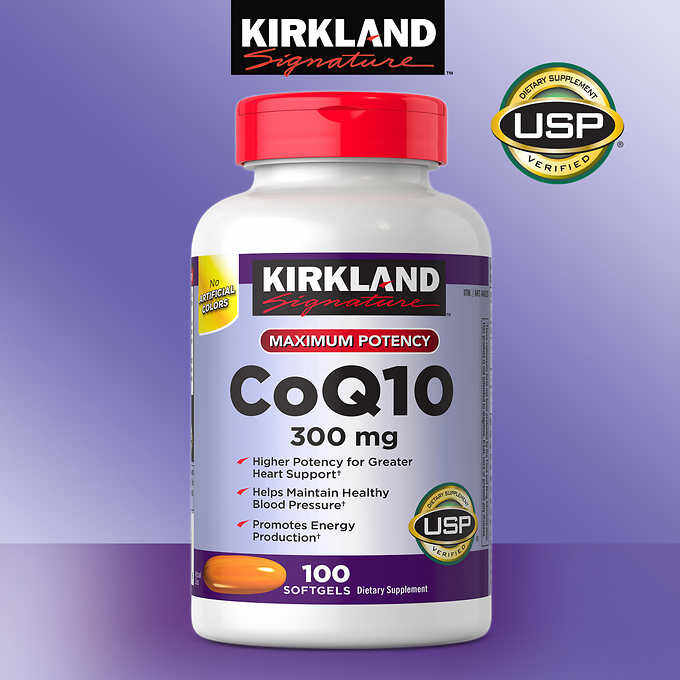 Kirkland CoQ10 - Thuốc bổ sung CoQ10 Hỗ trợ sức khỏe tim mạch