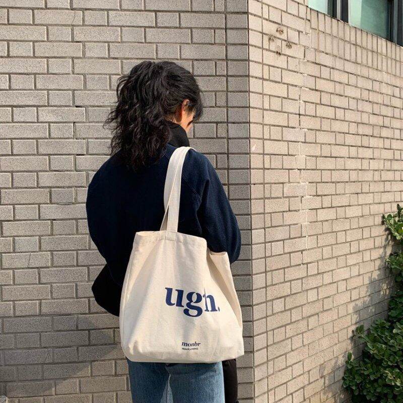 Túi vải canvas ULzzang Ugh