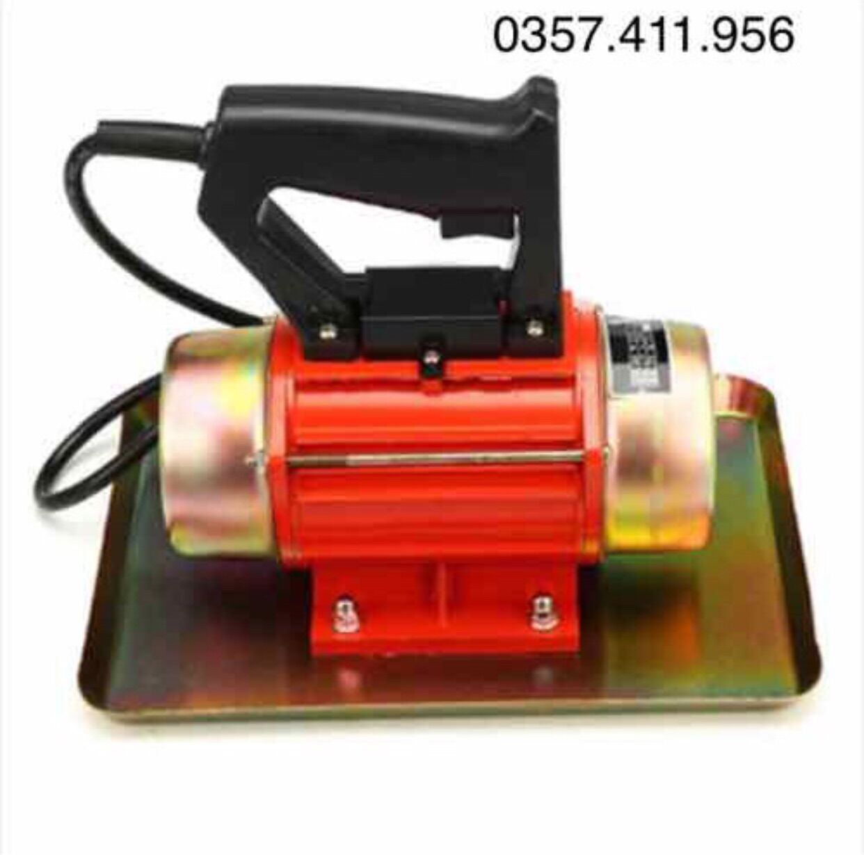 Máy đầm bàn mini cầm tay - máy đầm rung bê tông mini 250w