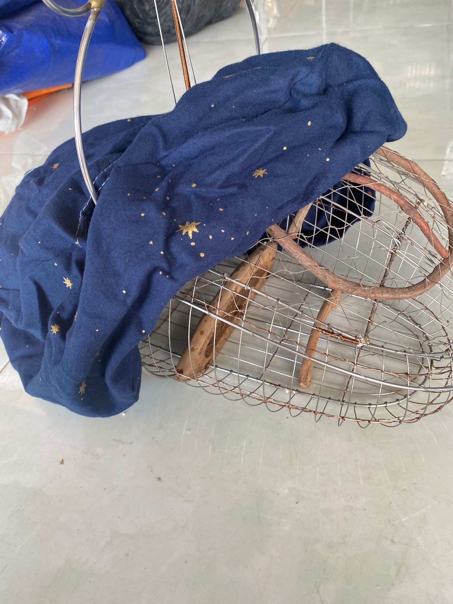 áo lụp bẫy chim chào mào, choè than