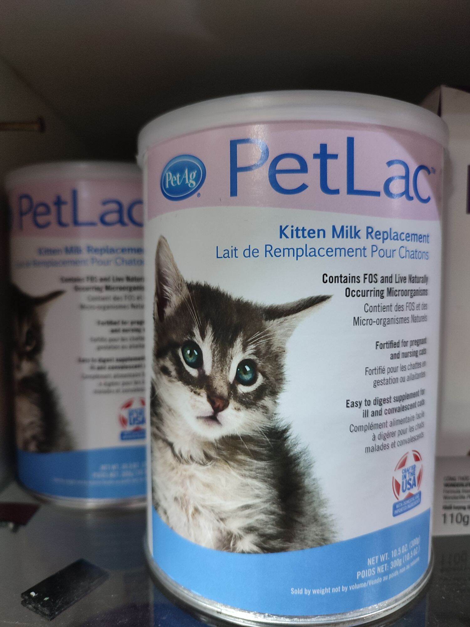 [HCM]Sữa Pet Ag PetLac dành riêng cho Mèo con sơ sinh đến 6 tuần tuổi hàng chính hãng cty TDT