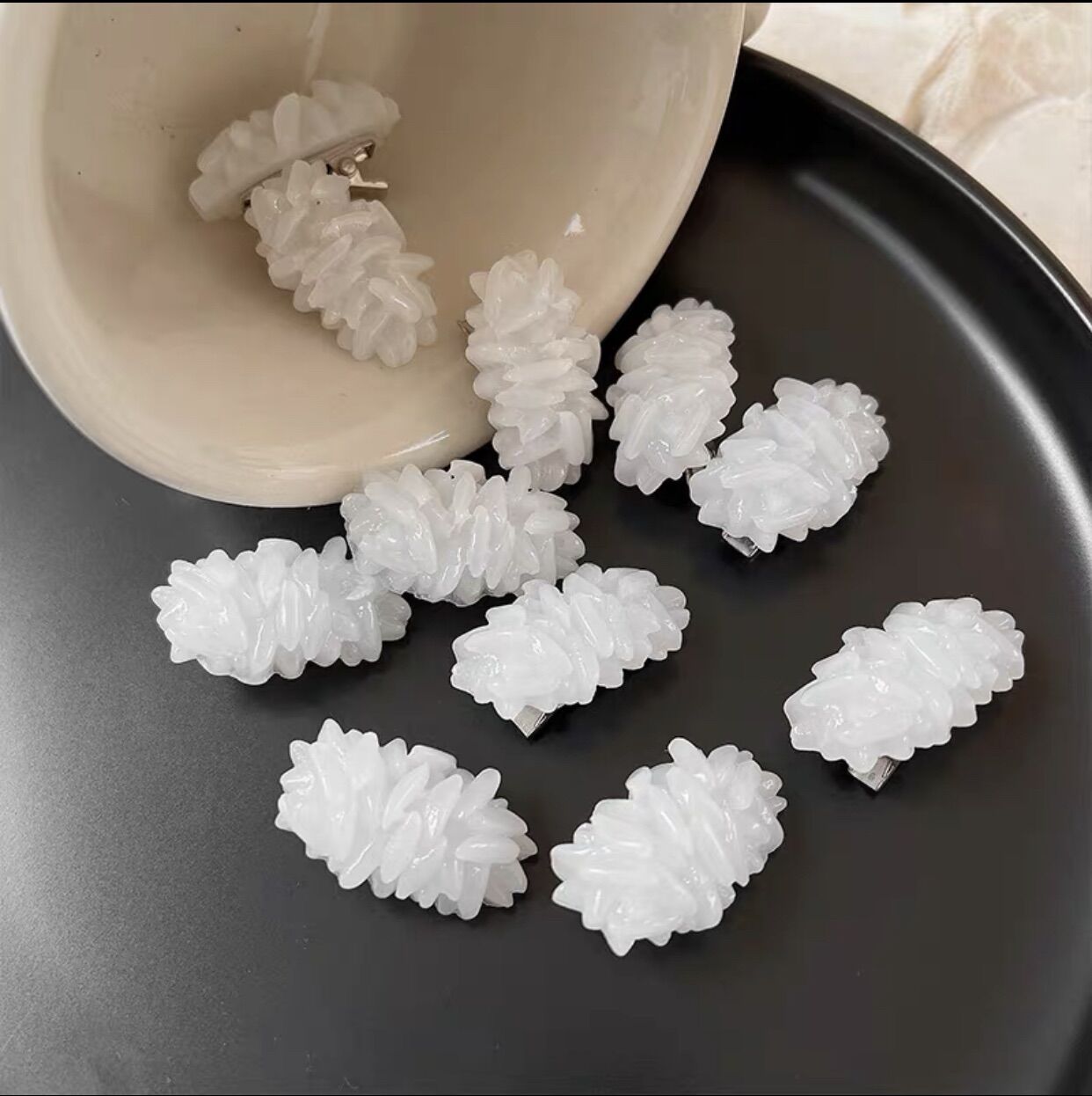 Kẹp tóc hạt cơm ngộ nghĩnh