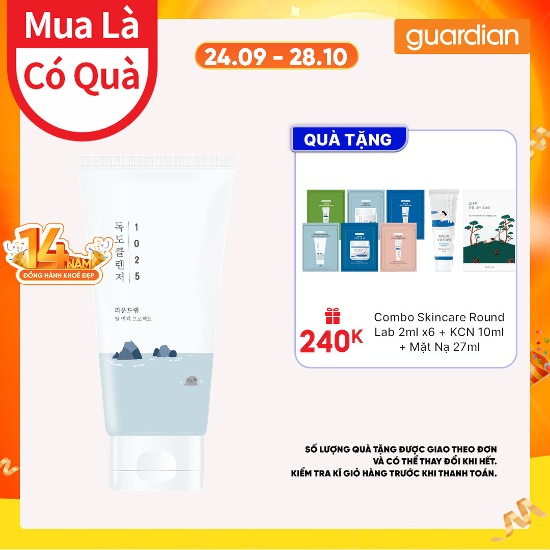 Sữa Rửa Mặt Dịu Nhẹ Round Lab 1025 Dokdo Cleanser 150ml
