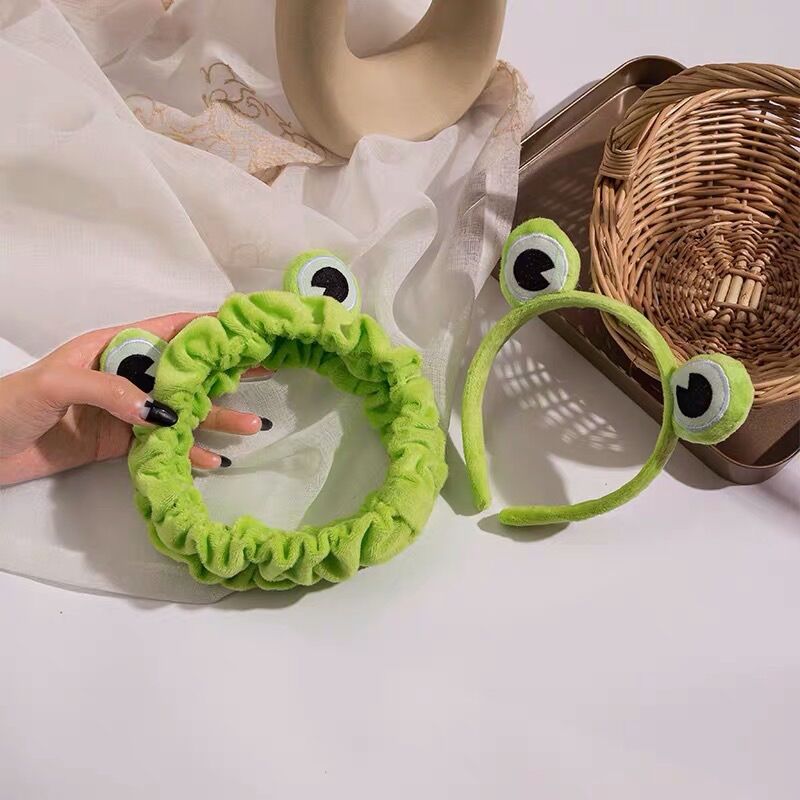 Cài tóc, bờm tóc con ếch xanh siêu cute dễ thương