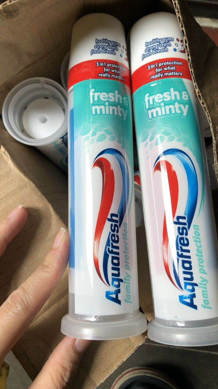 [HCM]KEM ĐÁNH RĂNG AQUAFRESH FAMILY PROTECTION