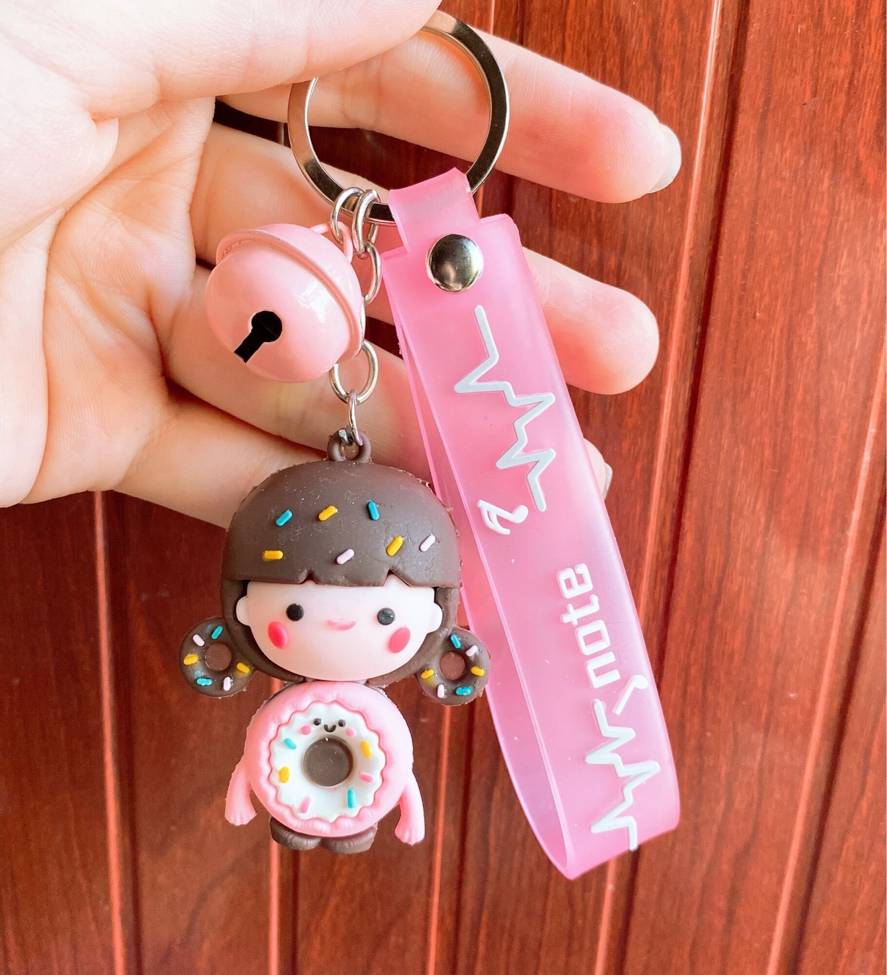 Móc khoá chibi kèm chuông