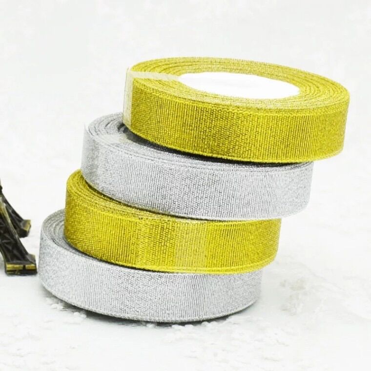 Cuộn Ruy Băng Kim Tuyến 2cm