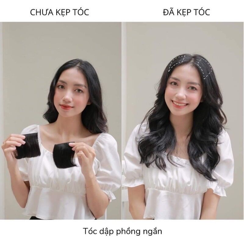 Kẹp phím phồng tóc mini 1 cặp ❇️